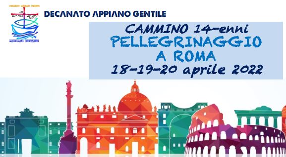 Pellegrinaggio a Roma dei 14enni – Aprile 2022